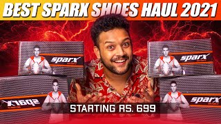 AMAZON SHOES HAUL UNBOXING  Sparx ⚡️ ShoesSneaker Latest Collection Review 2022  Under 1000 [upl. by Adiarf]