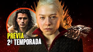 HOUSE OF THE DRAGON  PRÉVIA DA 2ª TEMPORADA  CREGAN STARK GAME OF THRONES [upl. by Frieda]