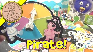 Nick Jr The Backyardigans Pirate and Space Game 2007 Milton Bradley [upl. by Luapnoj]