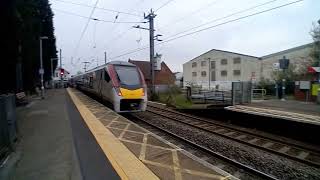 745 105 passing Stowmarket Louietrains [upl. by Mehalick143]