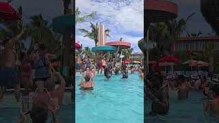 Let the Party Begin  Cococay  Hideaway Beach Club  Utopia of the Seas royalcaribbean hideaway [upl. by Keith]