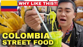 THIS IS COLOMBIAN STREET FOOD 🇨🇴 [upl. by Ycnaf380]