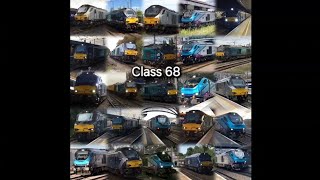 Class 68s DRSChiltern RailwaysScotRail amp Transpennine Express [upl. by Narmis]