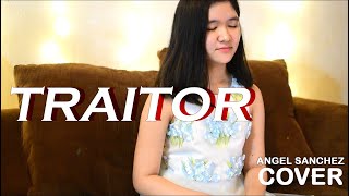 TRAITOR  Olivia Rodrigo  Angel Sanchez Cover ❤️🎤 [upl. by Eilyac]