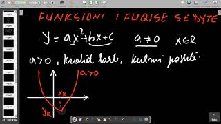 Mesimi 8 Provimet e Matures Matematike Funksioni i Fuqise se Dyte Zgjidhja e Ekuacioneve Grafikisht [upl. by Adam296]