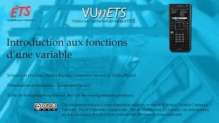 Vidéo 14  Introduction aux fonctions dune variable [upl. by Ayhay]