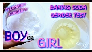 Baking Soda Gender Test 6 Weeks Pregnant Baby 4 [upl. by Dyraj]