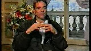 Jeremy Irons Interview 1998 [upl. by Kennedy]