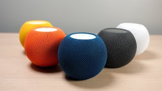 HomePod All Colors Blue Yellow Orange White amp Black [upl. by Nelyak]