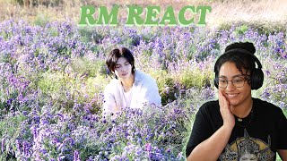 RM  WILDFLOWER  GOOSEBUMPS  BTS React  8 [upl. by Rabbaj]