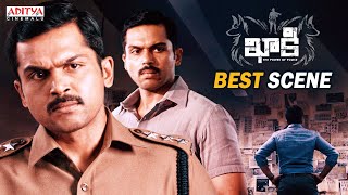 Khakee Movie Best Scenes  Latest Telugu Movie  Karthi Rakul Preet Singh  Aditya Cinemalu [upl. by Ecirtemed]