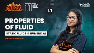 Properties of Fluid  Static fluids amp Numerical Shobikaa Maam  Vedantu Master Tamil [upl. by Lorimer]