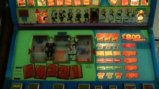 Andy Capp Fruit Machine Barcrest MPU4 Classic £8 Jackpot HD video 1080p [upl. by Obelia]