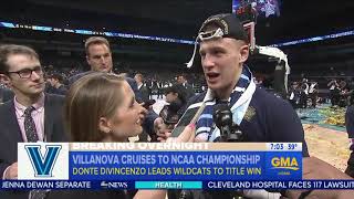 Donte DiVincenzo breaks out in starring role for Villanova vs Michigan [upl. by Solita]