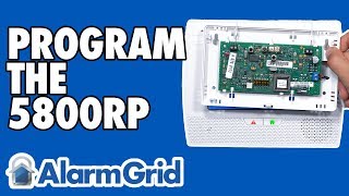 Programming the 5800RP to an Alarm Panel [upl. by Brechtel704]