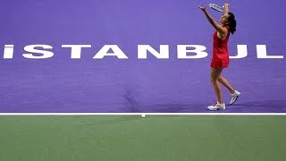 Agnieszka Radwanska vs Vera Zvonareva YEC Istanbul 2011 Highlights [upl. by Bertine]