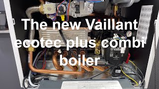 Inside the boiler case of the new Vaillant ecotec plus combination boiler [upl. by Berg]