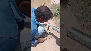 Borewell lifting machine work for well motor shorts [upl. by Silirama]