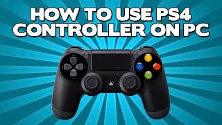 How to Easily Connect a PS4 Controller to PC [upl. by Rider]