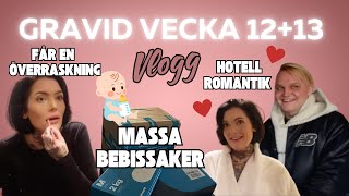 GRAVID VECKA 12  13 vlogg [upl. by Esertak979]