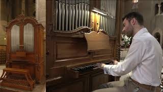 Samuel Liégeon 2ème fantaisie improvisée  Orgue de choeur St Pierre de Chaillot Paris [upl. by Armat]