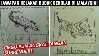 Haha 35 Jawapan Budak Sekolah Yang Lawak Dan Kelakar Di Malaysia [upl. by Abercromby]