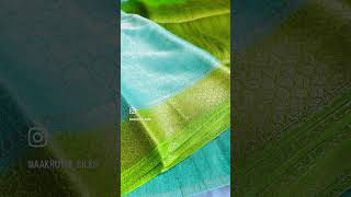 🌸Beautiful unique contrast colour georgette sarees🌸 [upl. by Almeda7]