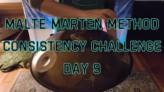 Consistency Challenge Day 9 of 14  20 mins Continuous Playing  Tathata Handpan [upl. by Paterson]