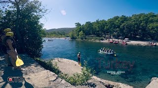 BEST RAFTING Poseidon on TURKEY  ANTALYA  24 SEPTEMBER 2017 FIRST RAFTING  GoPro 5 [upl. by Anol]