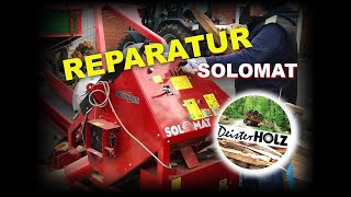 Solomat Reparatur Verschleißplatten [upl. by Norvil]