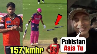 Shohaib Akhtar Want Umran malik after his bowling for 157kmhr in ipl match [upl. by Moazami988]