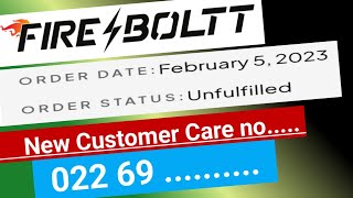 Fire Boltt Order Unfulfilled  Fire Boltt Customer Care Number  How To Service Fire Boltt Watch [upl. by Nallac]