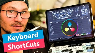 DaVinci Resolve iPad Change Keyboard Shortcuts [upl. by Ytirahc]