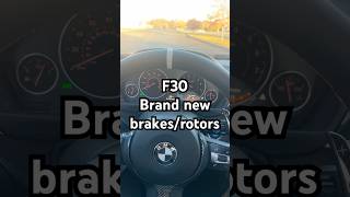 F30 brake whine when starting drive  What is the reasoning 🤔 bmw F30 [upl. by Calie724]