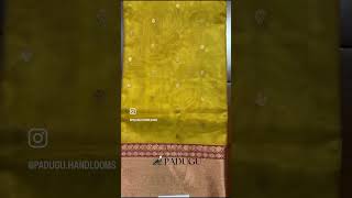 Chanderi silk sarees 8121129550 [upl. by Kurth13]