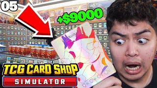 9000 SWERTE CARD  TCG Card Shop Simulator 5 [upl. by Arymas]