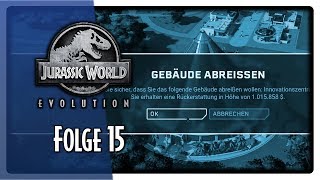 Jurassic World Evolution  Folge 15  Isla Tacano Start  Alles abreißen Deutsch [upl. by Natsyrk]