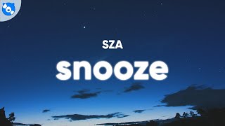 SZA  Snooze Clean  Lyrics [upl. by Bauske]