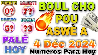 Boul Cho Pou Aswèa 4 Déc 2024 💯 Bingo 65 florida 🔥 Numeros Para Hoy • Show 9 Elton TV • Le Maes [upl. by Branch]