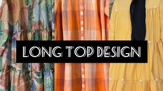 Long Top Design 2022✨✨✨✨ [upl. by Drhacir]