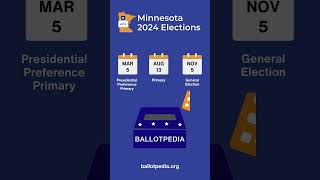 Minnesota 2024 Election Dates [upl. by Ahsikit]