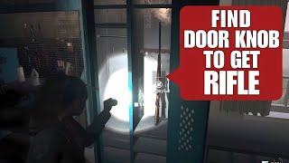 Door Knob Location in Wellness Center Get Rifle Alan Wake 2 [upl. by Onilatac609]