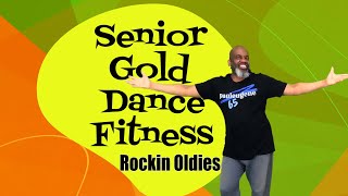 Senior Dance Fitness Oldies  44 Minutes  Low Impact Dance Aerobics  Stretching [upl. by Llovera216]