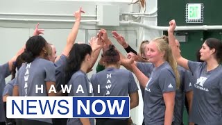 Rainbow Wahine volleyball opens 2024 season at home against SMU this weekend [upl. by Novit]