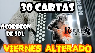 30 cartas remmy valenzuela acordeon TUTORIAL facilito [upl. by Hairam]