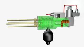 ALPHA LUBRICATOR WORKING ANIMATION [upl. by Nagar]