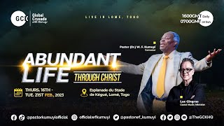 The Joy of Perpetual Abundant Life through Christ  Day 5  Abundant Life  GCK [upl. by Amada56]