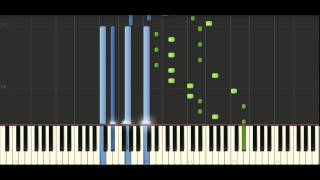 How to play sonata no 21 waldstein first movement by beethoven on piano  Synthesia [upl. by Luapnaej835]