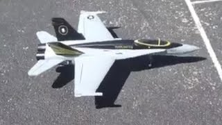 Another FMS F18 V2 64mm EDF Jet flight Thanks for watching [upl. by Atinrev409]