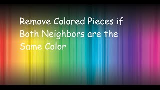 Remove Colored Pieces if Both Neighbors are the Same Color  LeetCode 2038  Python [upl. by Aniarrol226]